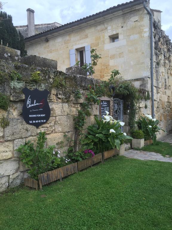 Les Chambres D'Ovaline Saint-Emilion Exterior photo